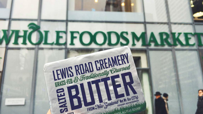 Lewis Road's butter has proved very popular overseas. (Photo / Supplied)