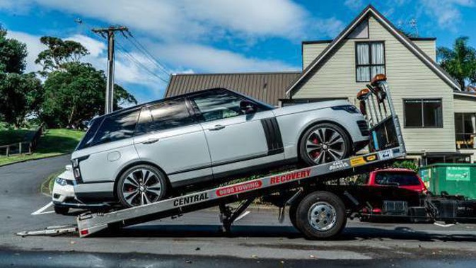 One of several late model Range Rovers seized in Operation Nova in 2019. Photo / Supplied
