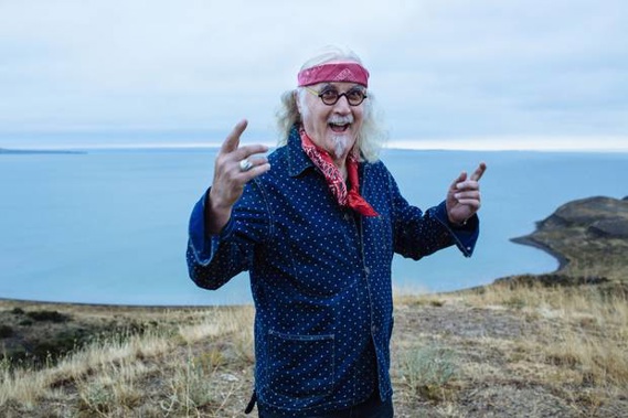 A still from Billy Connolly Tracks Across America, one of his recent travel series. Photo / Supplied