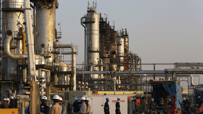 Aramco's oil processing facility in Saudi Arabia. (Photo / AP)