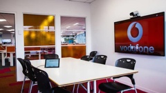 Vodafone's offices will be empty this week. Photo / File
