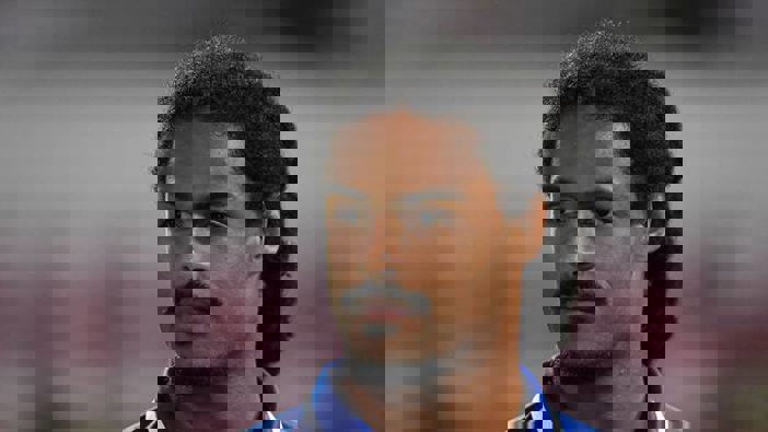 Jayden Okunbor of the Bulldogs. Photo / Getty