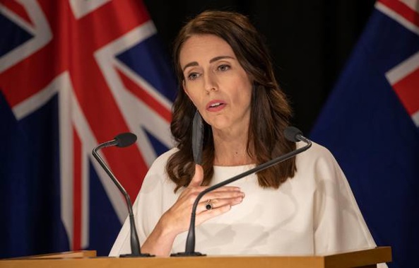 Prime Minister Jacinda Ardern made the announcement this afternoon. (Photo / NZ Herald)