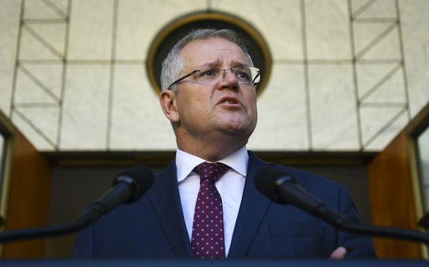 Australia Prime Minister Scott Morrison. (Photo / AAP)
