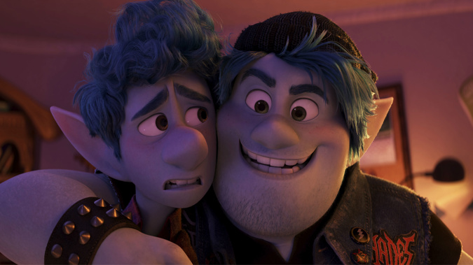 Disney's Onward won the box office weekend but saw a huge drop. (Photo / AP)
