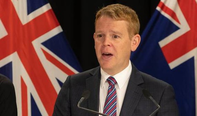 Education Minister Chris Hipkins wants kids to stay in school. Photo / Mark Mitchell