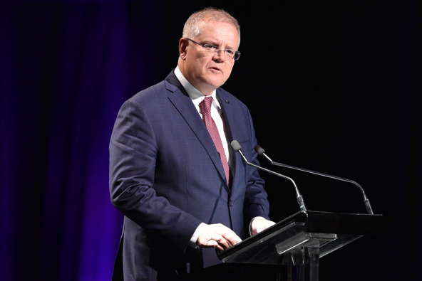 Australian Prime Minister Scott Morrison. (Photo / AP)