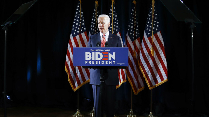 Democratic presidential candidate former Vice President Joe Biden . (Photo/ AP)
