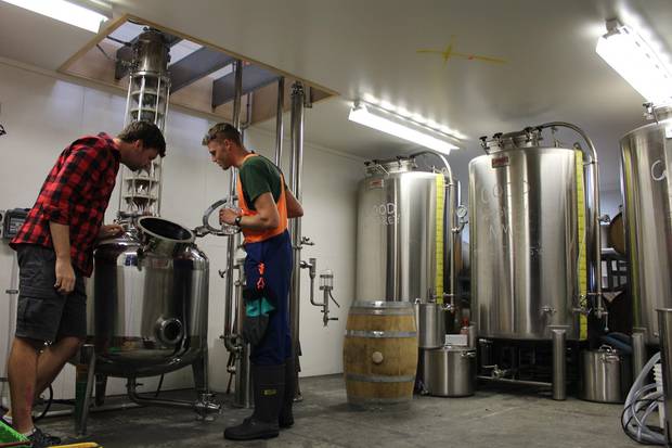 The brewers are aiming to have the first 1000L batch ready by Monday - and it'll be free. Photo / Facebook