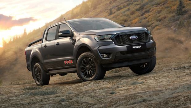 The trend for utes becoming popular town cars is typiﬁed by the Ford Ranger ute, which has been the highest-selling new passenger vehicle in New Zealand since 2015. Photo / File