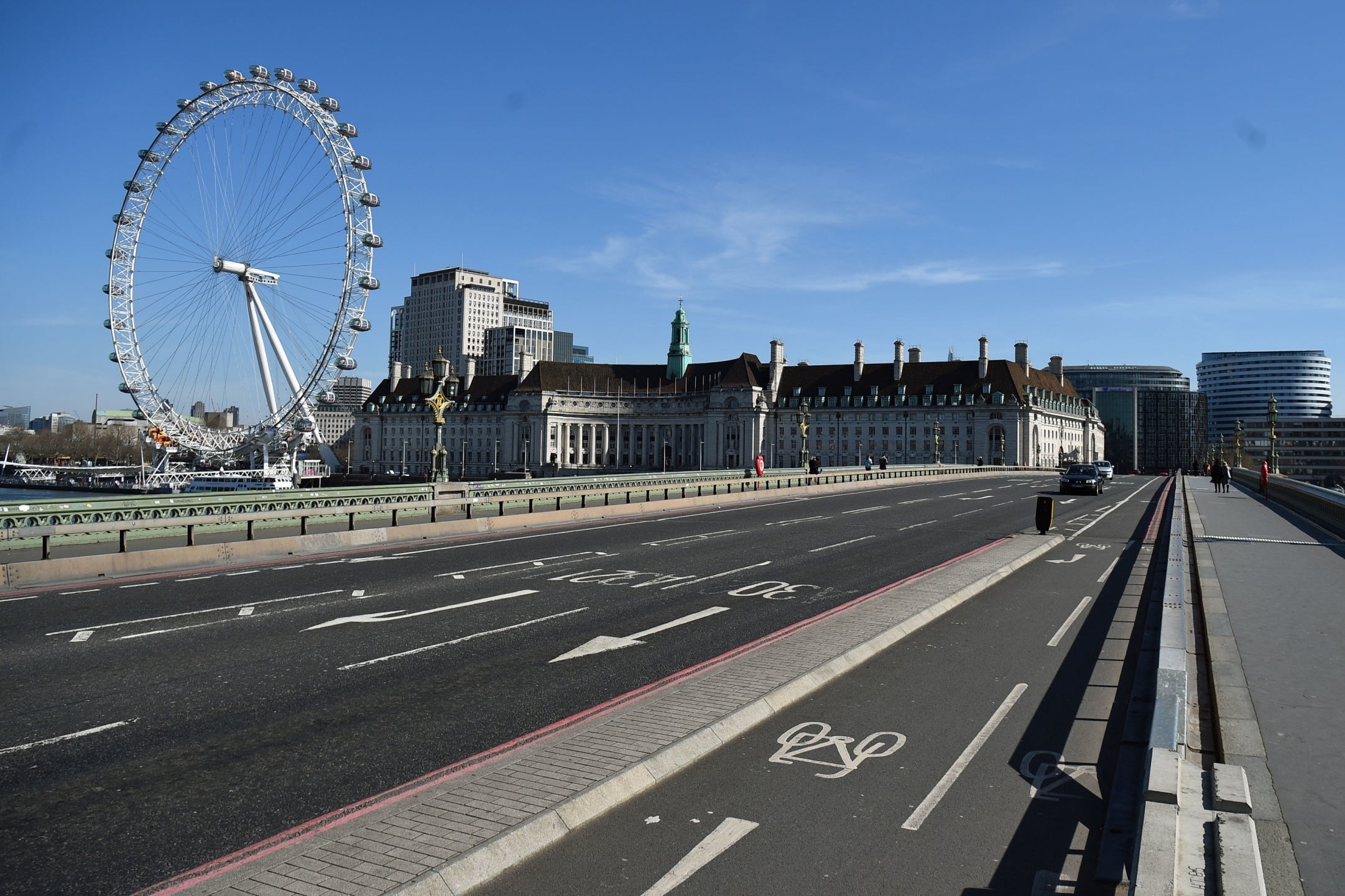 London in lockdown Photo/NZ Herald