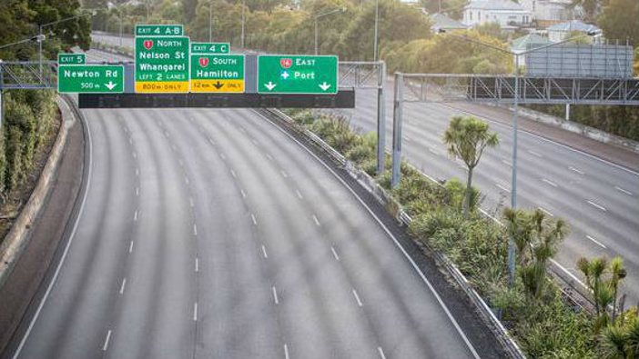 Auckland has seen a dramatic reduction in air pollution levels since the lockdown (Photo / NZ Herald)