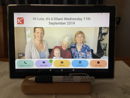 KitCal is a low-tech option for elderly New Zealanders.