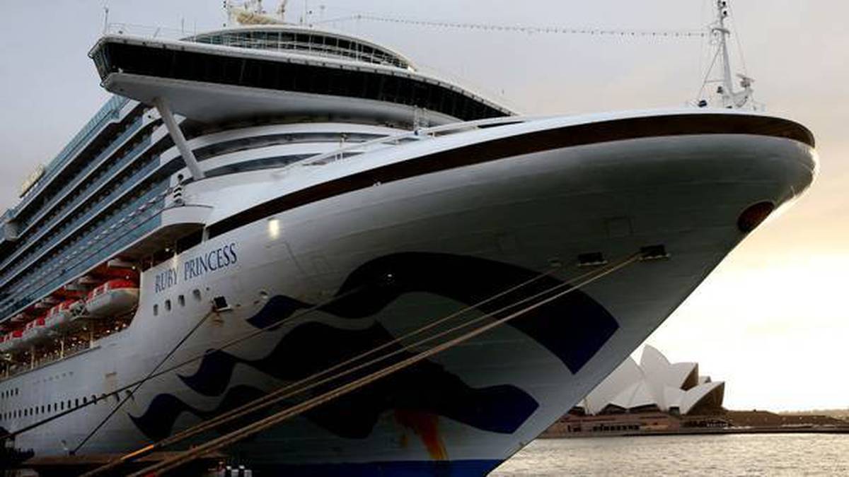 The Ruby Princess cruise ship. Photo / Getty Images