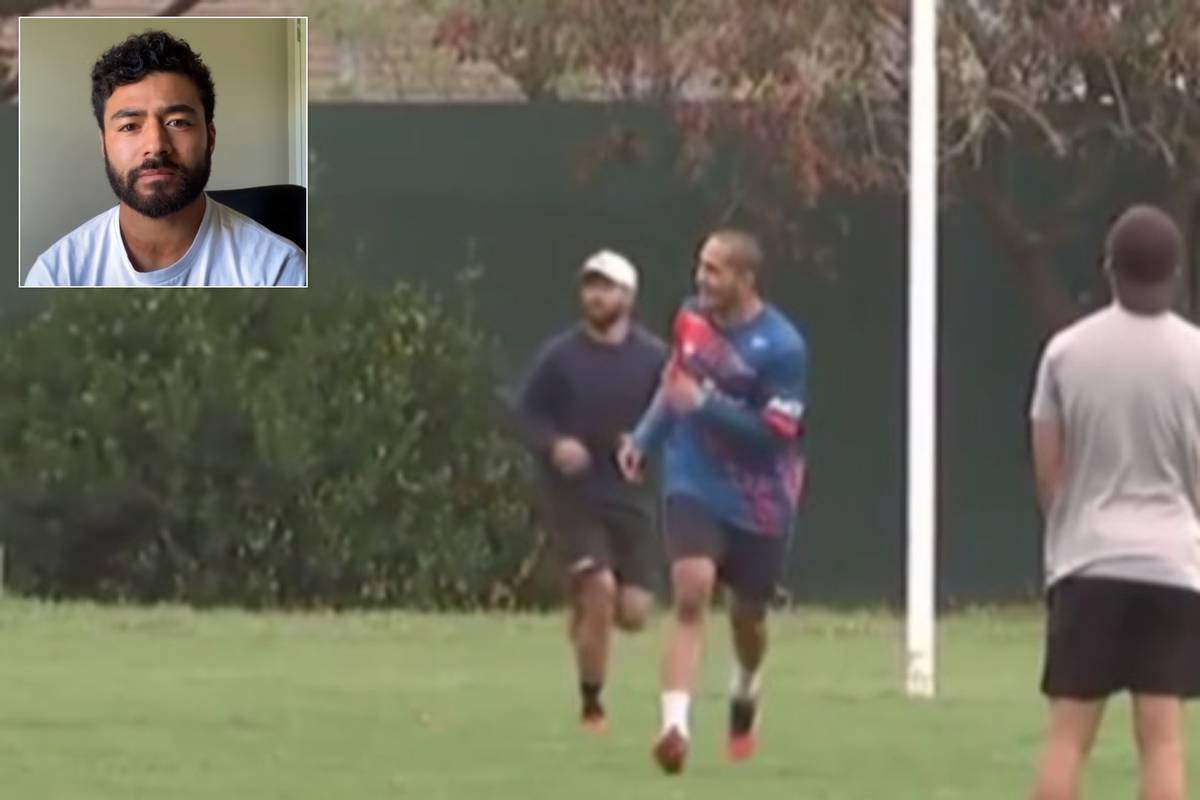 Richie Mo'unga took to Instagram to clear up what happened at the Crusaders' lockdown breach. Photos / Newshub/Instagram