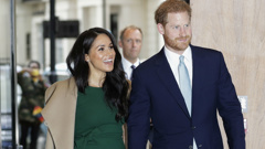 The Duke and Duchess of Sussex. (Photo / AP)