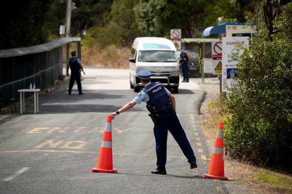 People arriving from Wuhan, China, were quarantined at Whangaparaoa military base. Photo / Dean Purcell