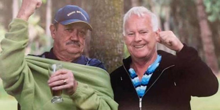 Bernard "Bernie" Pope, left. Photo / Facebook