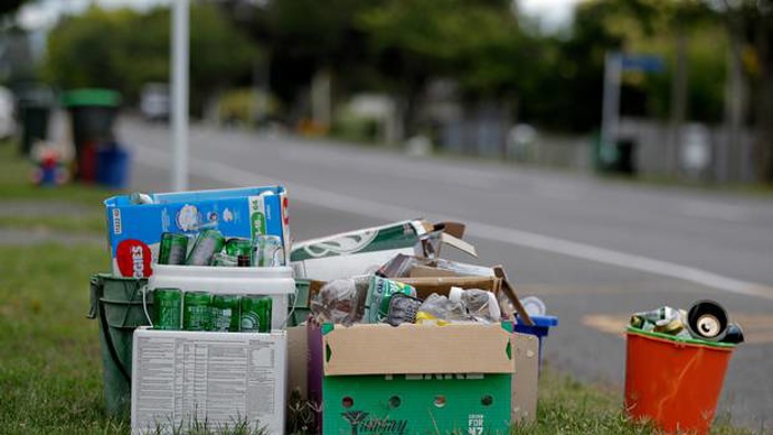 Many councils have put recycling services on hold. (Photo / File)