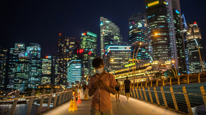 Singapore seemed like it had Covid beat - until things vastly went in the wrong direction. (Photo / Getty)