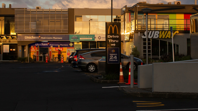 Takeaways are open for delivery. (Photo / NZ Herald)