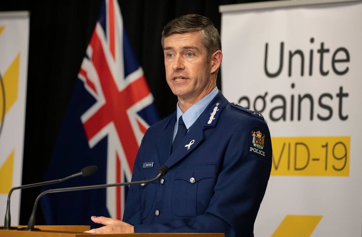 Police Commissioner Andrew Coster. (Photo / NZ Herald)