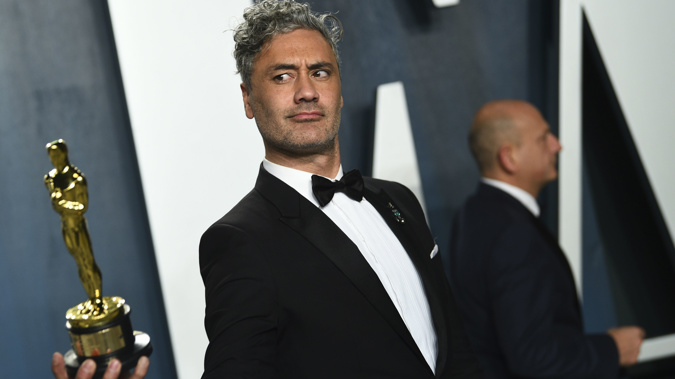 Taika Waititi won his first Oscar this year. (Photo / AP)