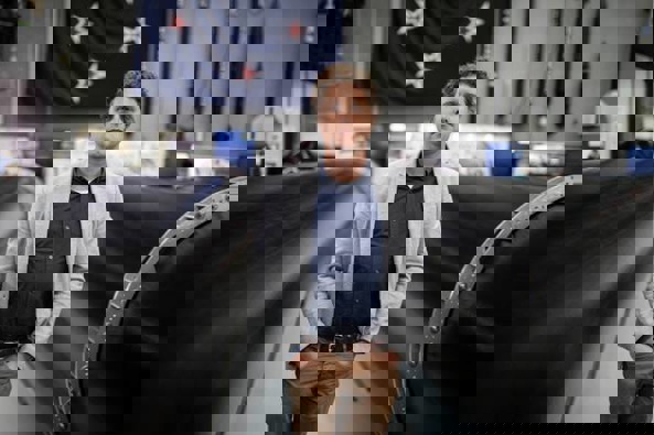 Rocket Labs' Peter Beck. (Photo / NZ Herald)