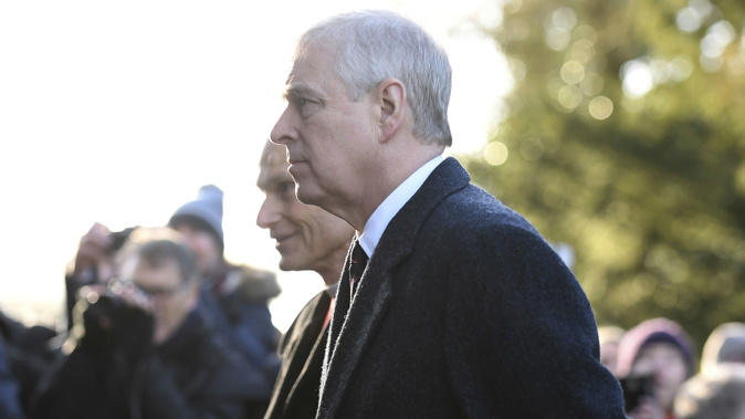 Prince Andrew has withdrawn from public life over his connection to Jeffrey Epstein. (Photo / AP)