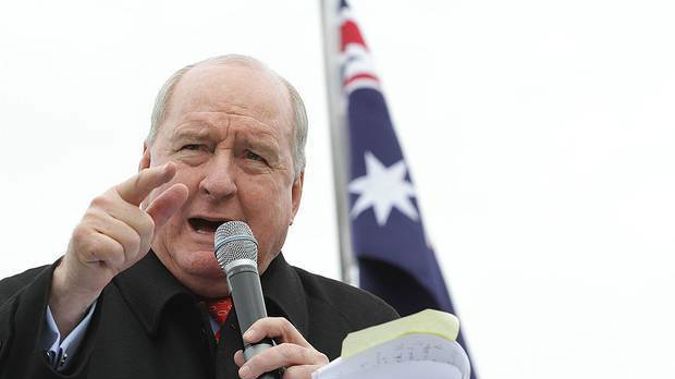 Sydney radio host Alan Jones who made comments attacking NZ Prime Minister Jacinda Ardern has resigned. Photo / Getty Images
