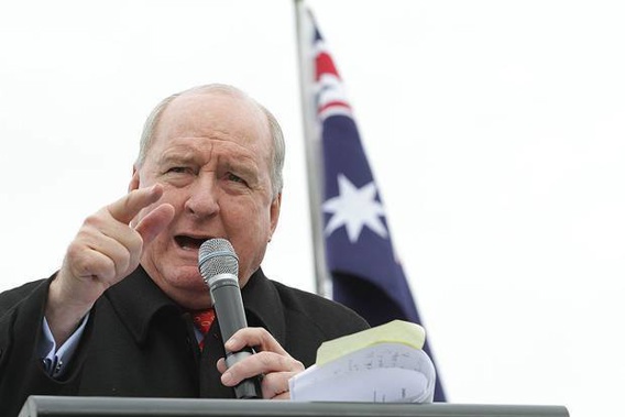 Sydney radio host Alan Jones who made comments attacking NZ Prime Minister Jacinda Ardern has resigned. Photo / Getty Images