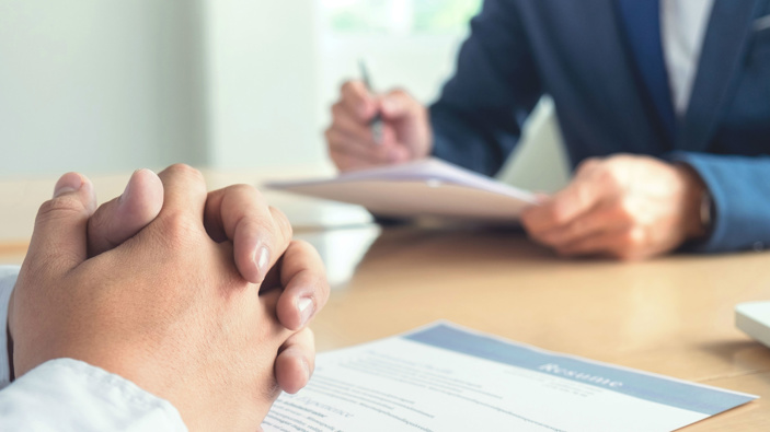 More people are expected to have job interviews as unemployment increases. (Photo / Getty)