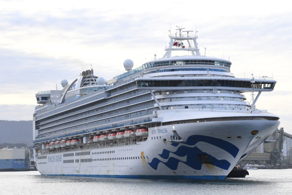 The Ruby Princess cruise ship. (Photo / Getty)