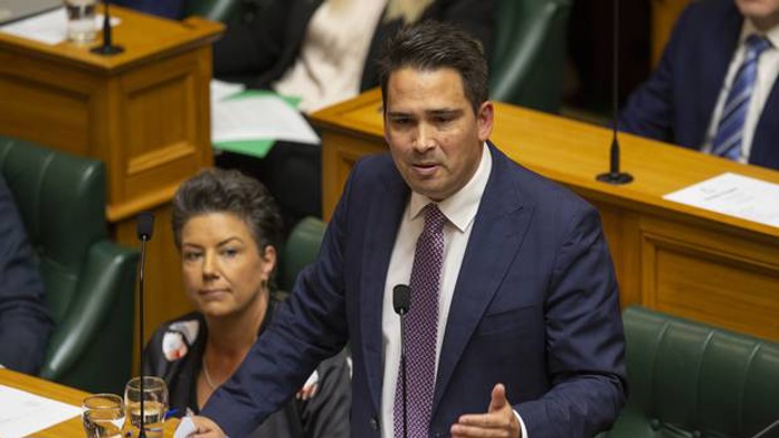 National party leader Simon Bridges admits his position as leader is being challenged from within. (Photo / File)