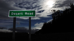 Desert Road near Tongariro. (Photo / Getty)