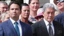 Winston Peters on potential National coalition if Bridges is rolled