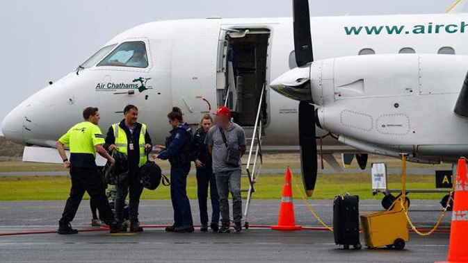 Police said the man refused to comply with directions of cabin crew a number of times despite warnings, and made an inappropriate comment to staff on board the plane. (Photo / Lewis Gardner)