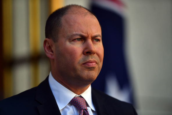 Australian Treasurer Josh Frydenberg. (Photo / Getty)