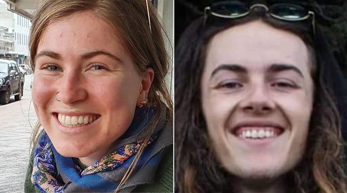 Trampers Jessica O'Connor and Dion Reynolds were missing for 18 days. (Photo / Supplied)
