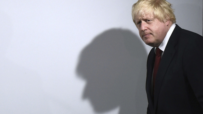British PM Boris Johnson. (Photo / AP)