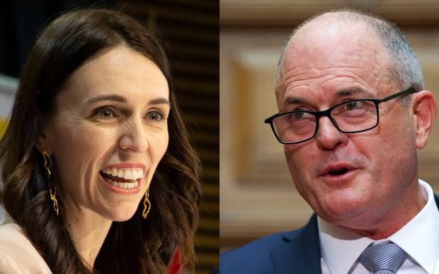 PM Jacinda Ardern and National Party leader Todd Muller verbally sparred in the House yesterday. Photo / Getty