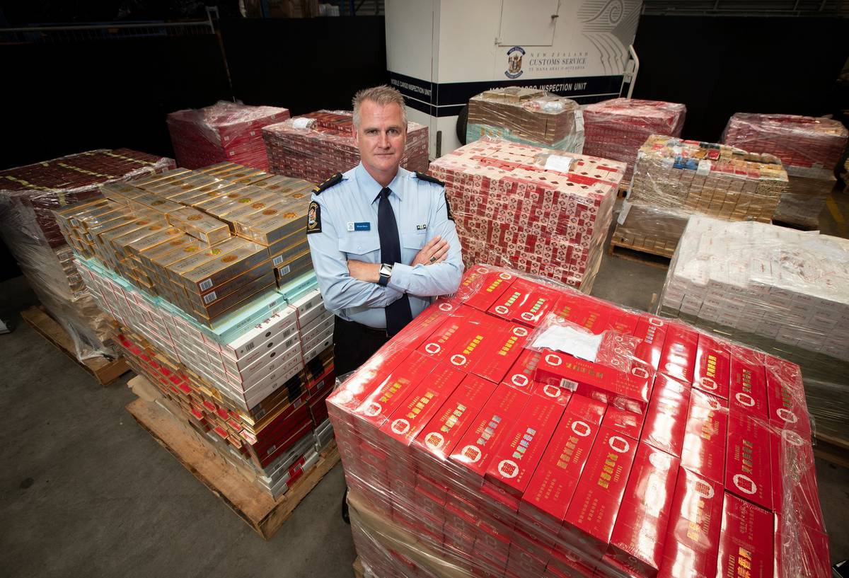 NZ Customs Investigations Manager Bruce Berry. (Photo / Supplied)