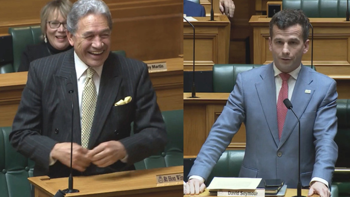 Winston Peters (left) and David Seymour. (Photo / Supplied)