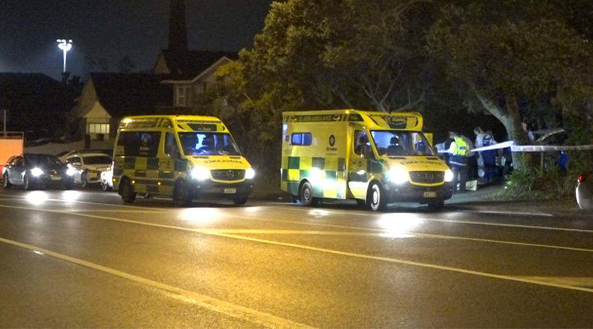 One person has died after an incident in Northcote on Auckland's North Shore this evening. (Photo / Visual Media Productions)