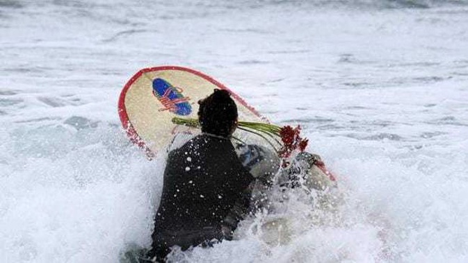The man was surfing this morning when he was bitten by a shark in an attack that proved deadly. (Photo / AP)