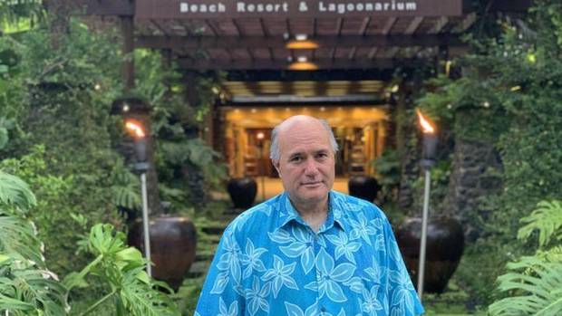 The Rarotongan managing director Tata Crocombe.
