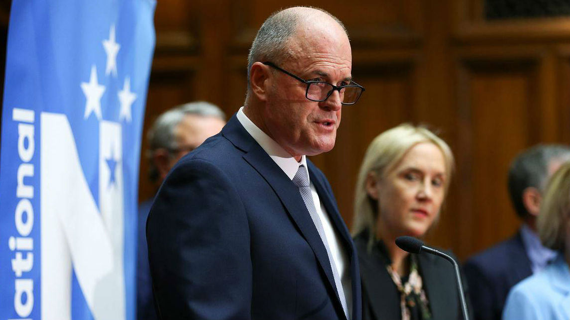 Todd Muller with Nikki Kaye. (Photo / N Herald)