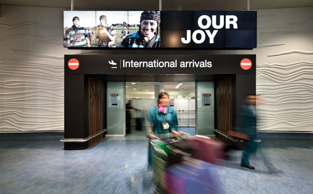 The two woman arrived at Auckland Airport initially. (Photo / File)