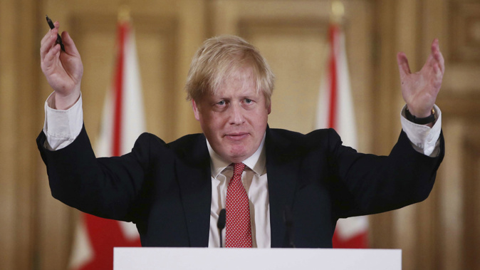 Boris Johnson. (Photo / AP)