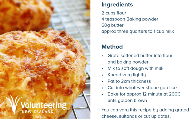 Grannie Annie's Cheese Scone Recipe